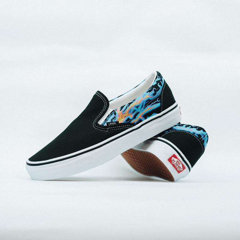 Vans Slip-on Electric Flame 100% Original BNIB