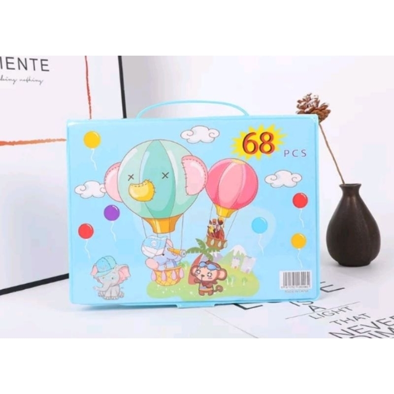 

HC Drawing Set 68Pcs Oil Pastel Crayon 68 IN 1 Set Krayon Mewarnai dan Melukis Lengkap