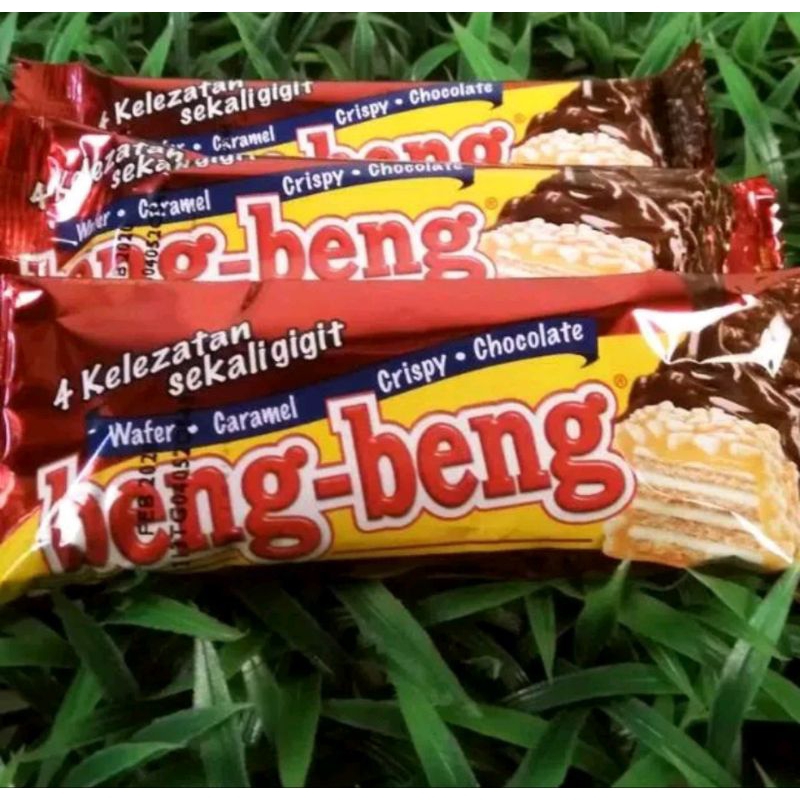 

Beng Beng Wafer Coklat Krispi Karamel Hemat 25gr