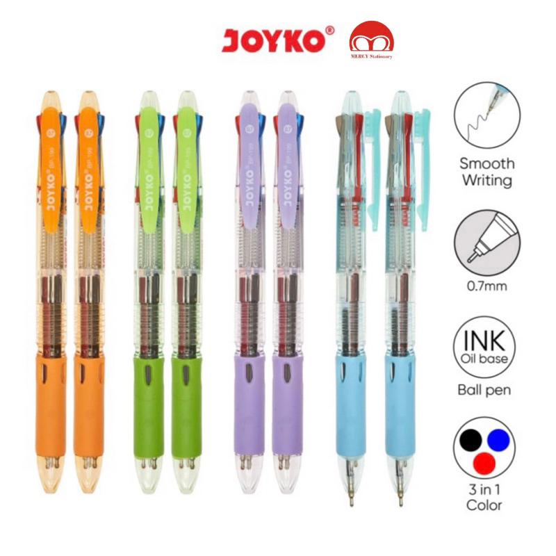 

Pena 3 Warna Ball Pen Pulpen Trico 3 Colors