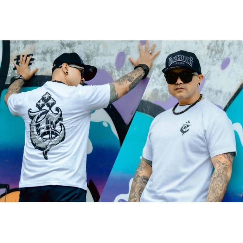 Kaos Original CROSSOVER BDG - CLEFT WHITE