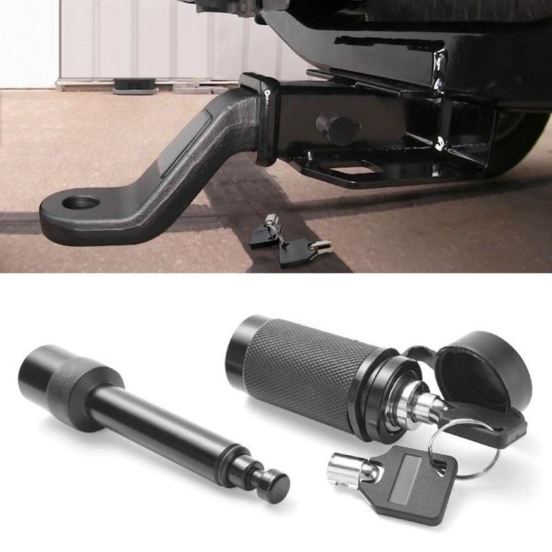 Pin Lock Hitch Trailer Hitam Trailer Hitch Pin Lock Dual Receiver Untuk Trailer