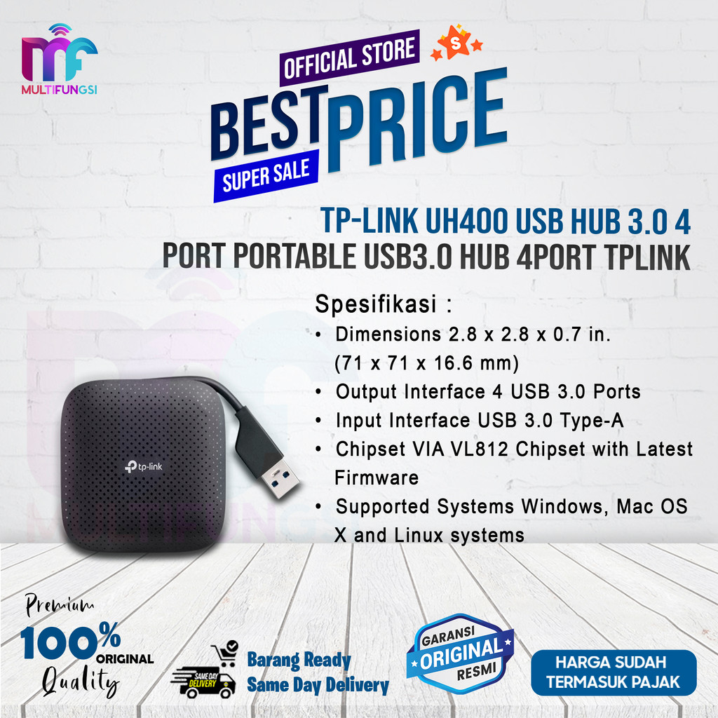 TP-LINK UH400 Portable USB HUB 4 Port TPLINK