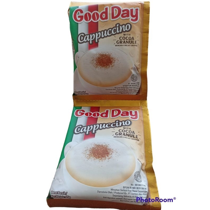 

goodday cappucino isi 10 sachet