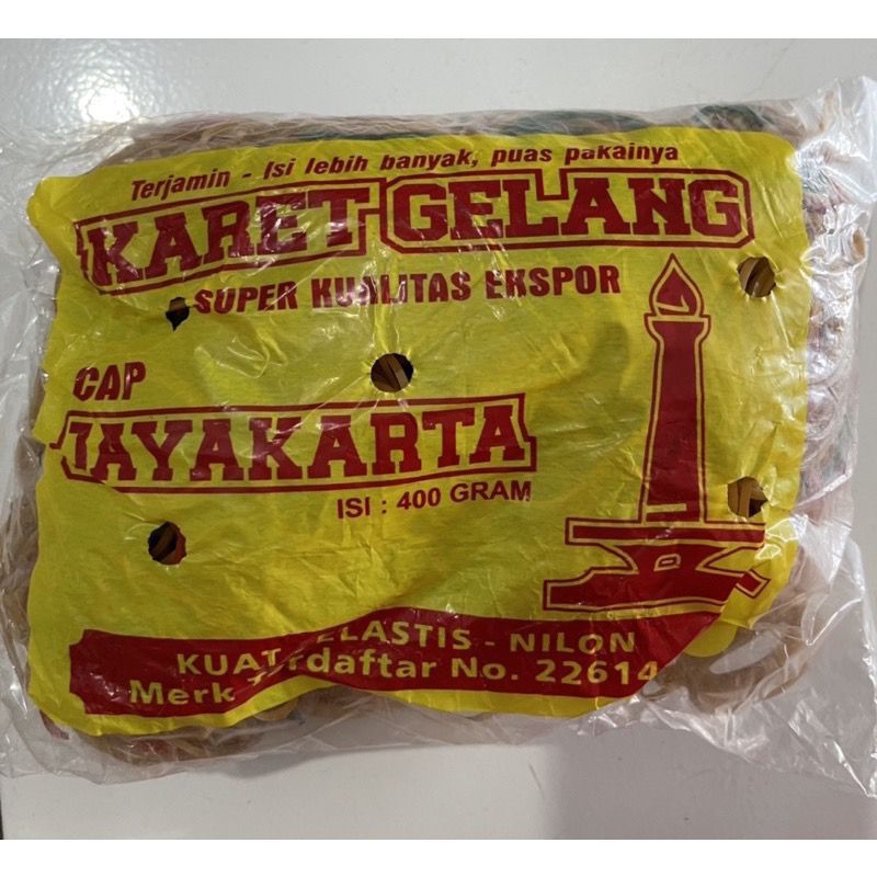 

Karet Gelang / Karet Nilon Jayakarta isi 400gr