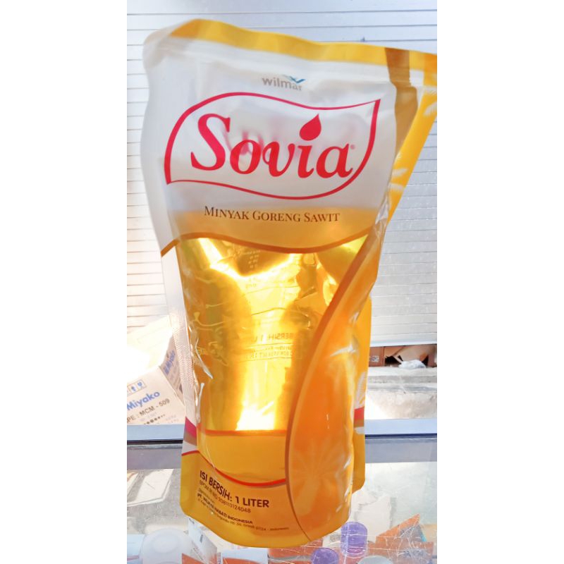 

Sovia 1Liter minyak goreng sawit