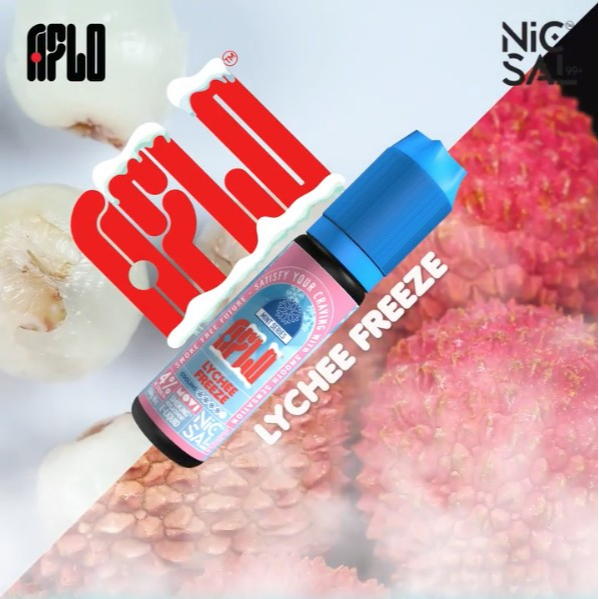 Liquid MOVI Aflo Lychee Freeze Salt Nic 15ML by MOVI - Aflo Salts