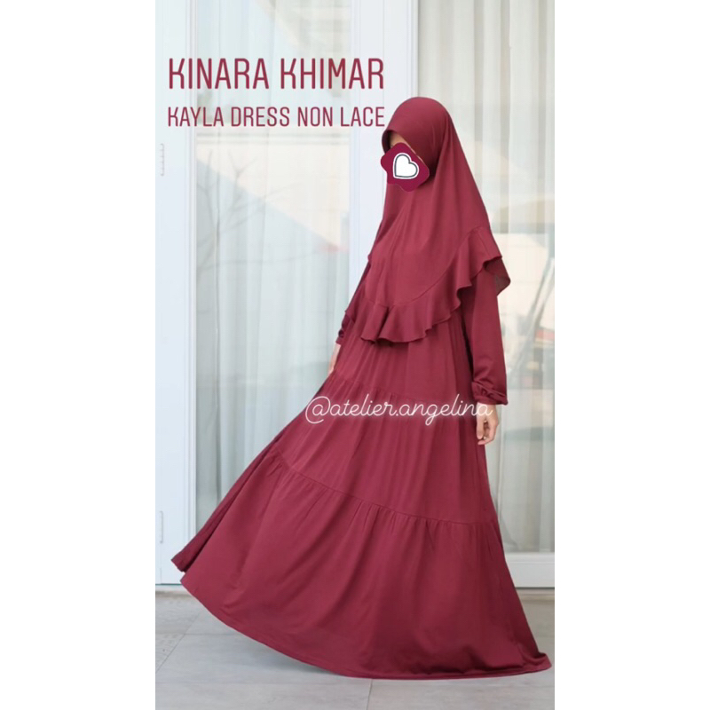 Kayla Dress NAVY Non Lace by Atelier Angelina PL