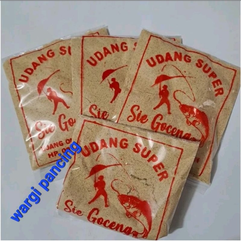 umpan sigoceng,udang super,umpan ikan nila
