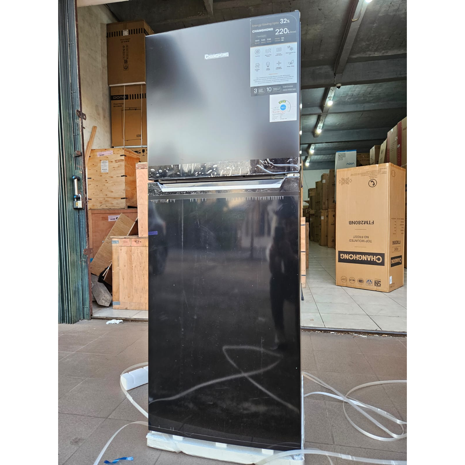 CHANGHONG KULKAS 2 PINTU FTM 280 NB / FTM-280NB