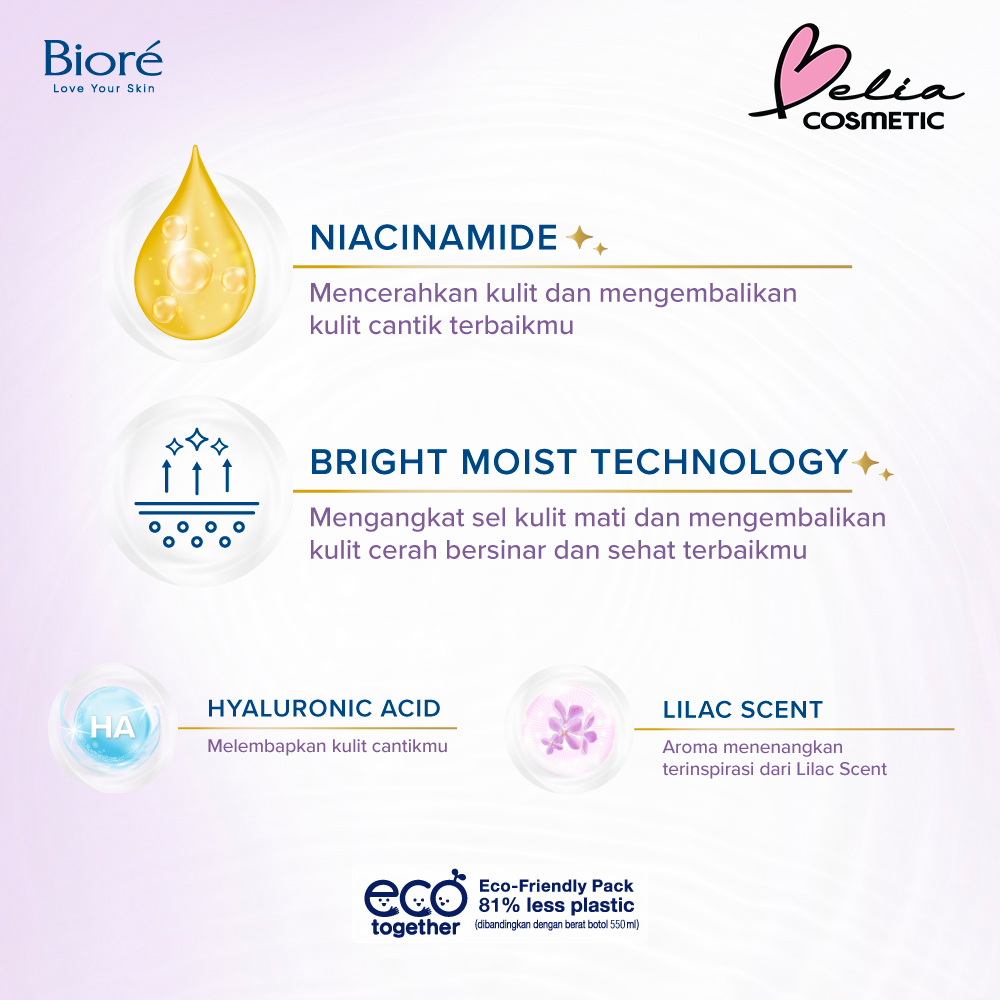 ❤ BELIA ❤ BIORE Body Foam 400ml | Refill Sachet | Moisture Care | Guard Antibacterial | Sabun Mandi Cair Body Wash