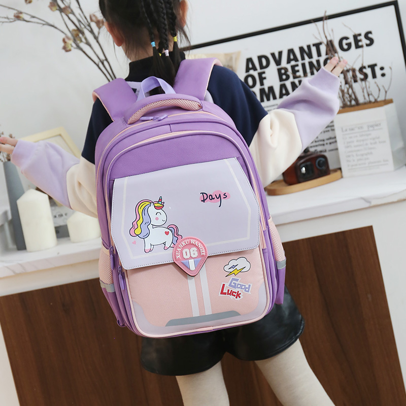 [MONA] Tas Ransel Anak Sekolah Kuncian Unik Warna Cakep Kualitas Import Premium -M0208