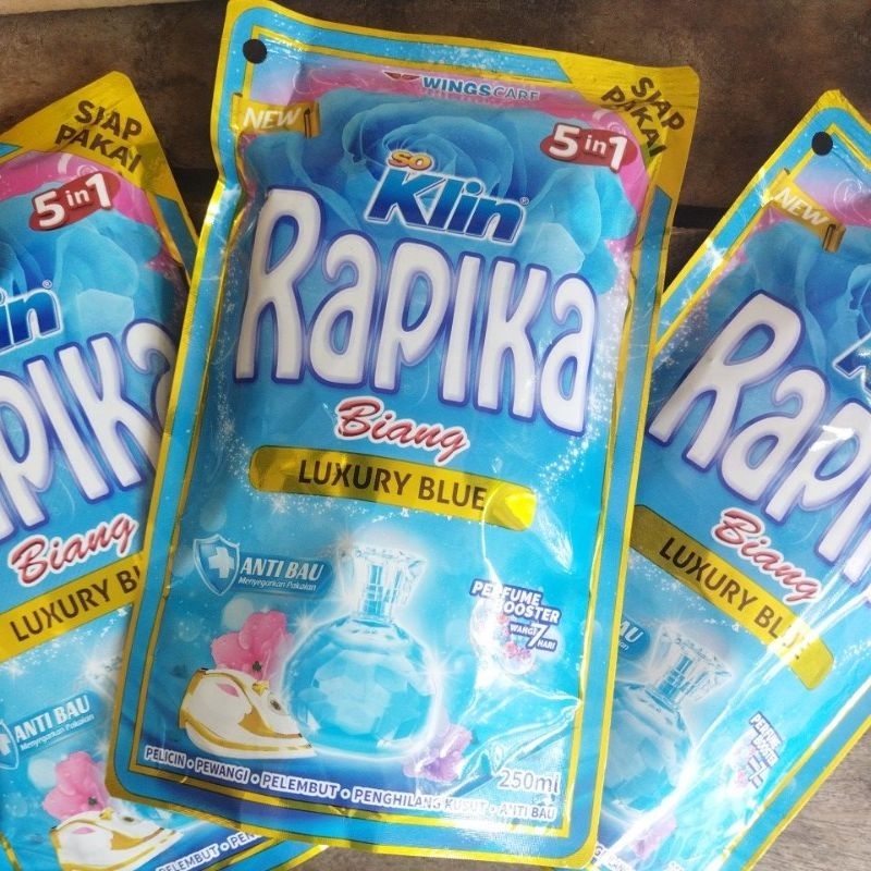 Rapika pelicin pakaian 250 dan 400 ml siap pakai