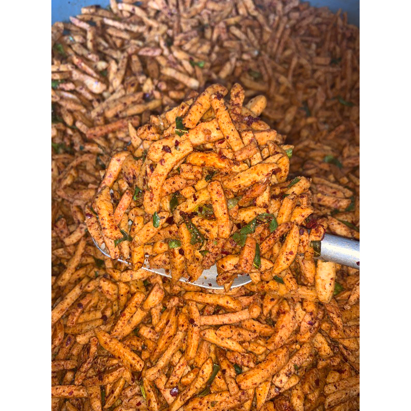

Basreng pedas daun jeruk 100gr