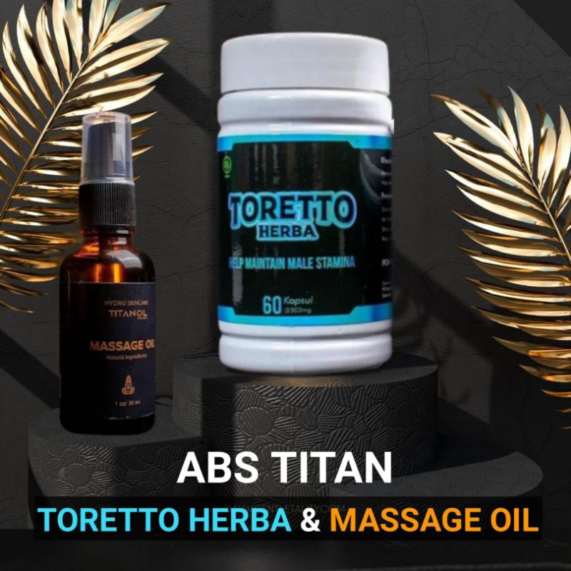 ABS TITAN (PAKET EKONOMIS) Penambah St*mina dan Pembesar Mr P & Tahan Lama