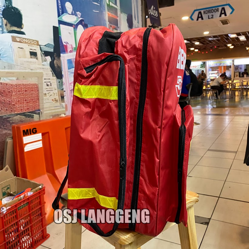 Tas Rangsel P3K Emergency Kit Lengkap Dengan Isi Obat Premium - Tas P3k