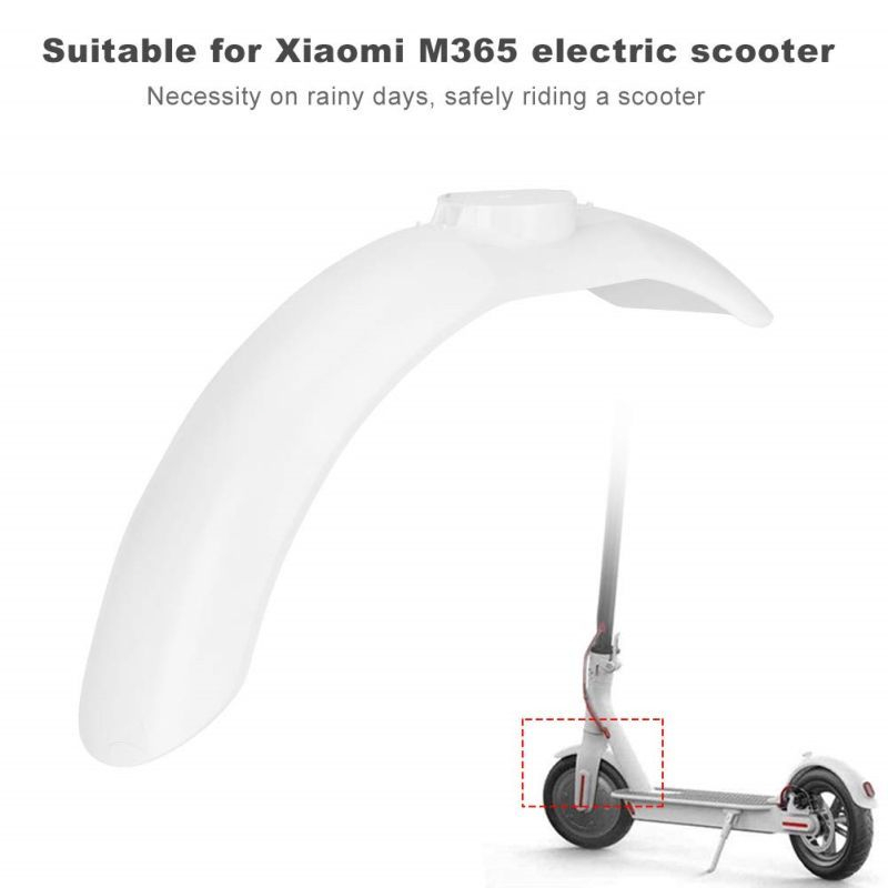 Spakbor Skuter Listrik Front Front Fender Scooter Listrik Mudguard Fender Scooter Untuk M365 Xiaomi Mijia