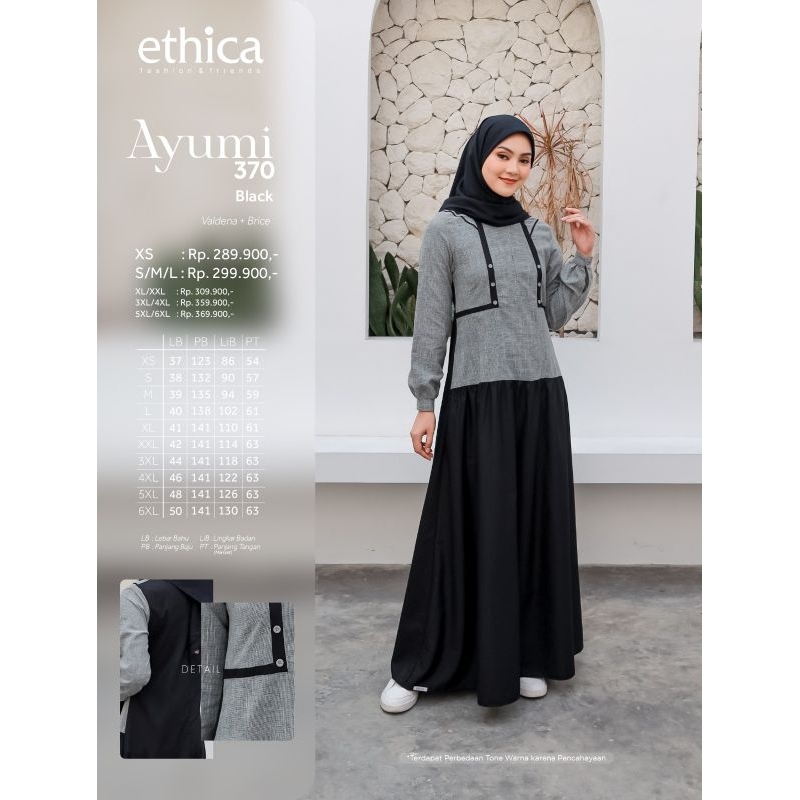 GAMIS AYUMI 370 372  BY ETHICA