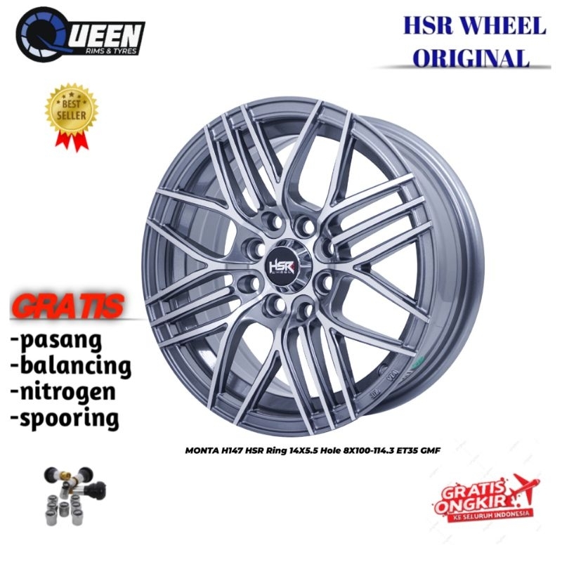 Velg mobil brio,jaaz,agya ring14