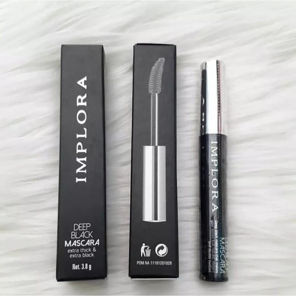 MFI - Implora Deep Black Mascara | Netto 3.8g