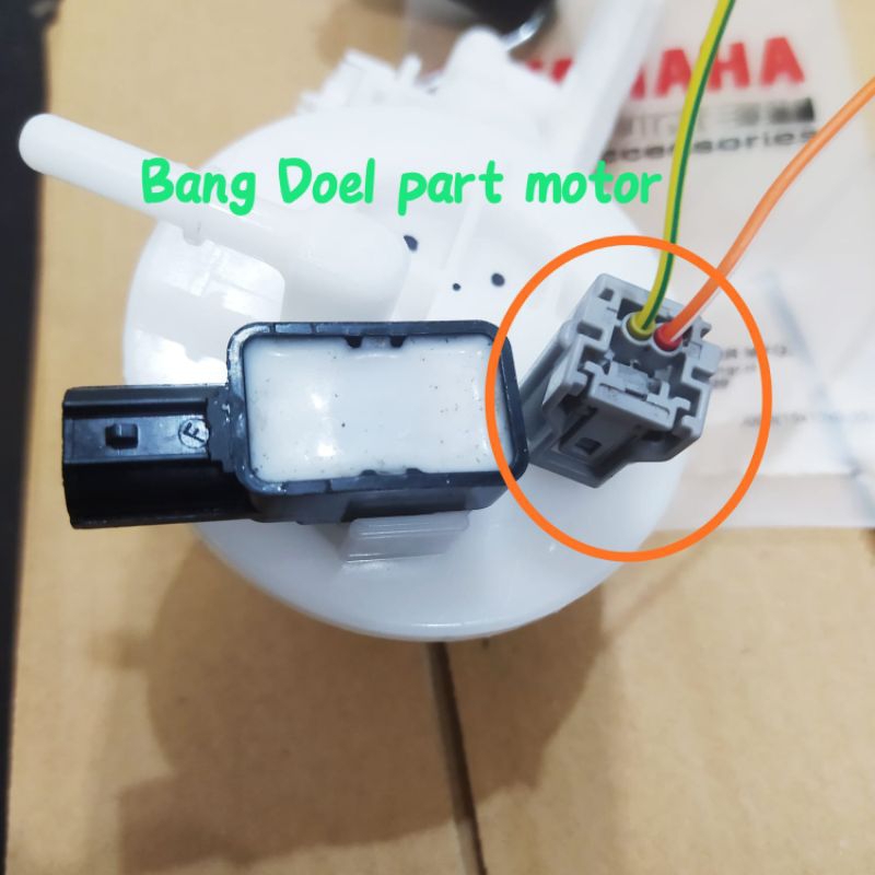 Soket fuelpump fuel pump pompa bensin yamaha new vixion R15 Xabre bison fi