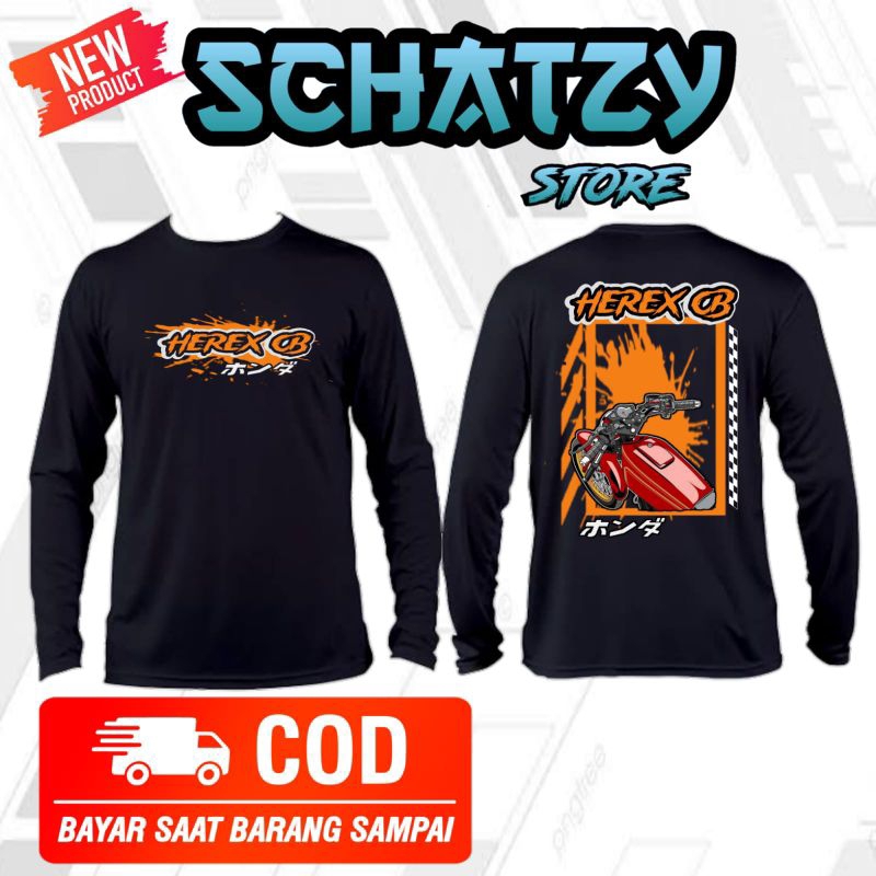 KAOS LENGAN PANJANG HEREX CB HONDA