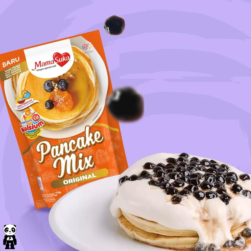 

Mamasuka Pancake Instan Tepung Premix 190g Pancake Mix Powder