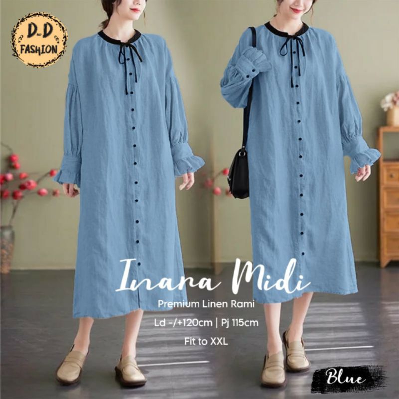 INARA GAMIS MIDI TERBARU