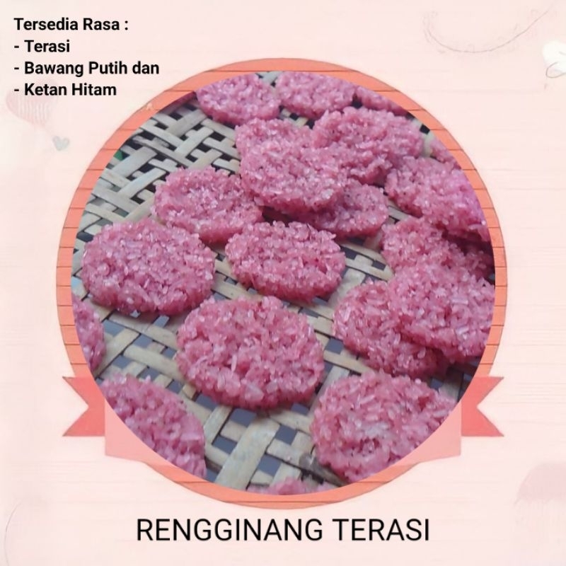 

Jual Rengginang Terasi Mentah Murah