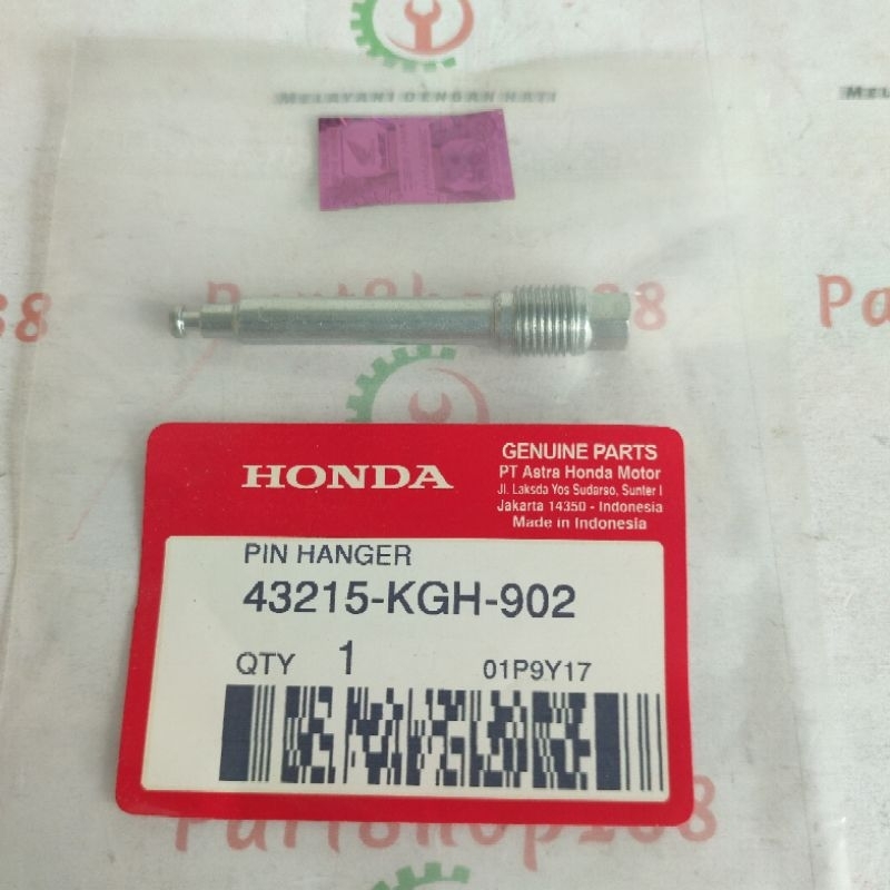Pin Hanger Baut Kaliper DEPAN CS1 CBR150R CB150R SONIC 150R  43215-KGH-902