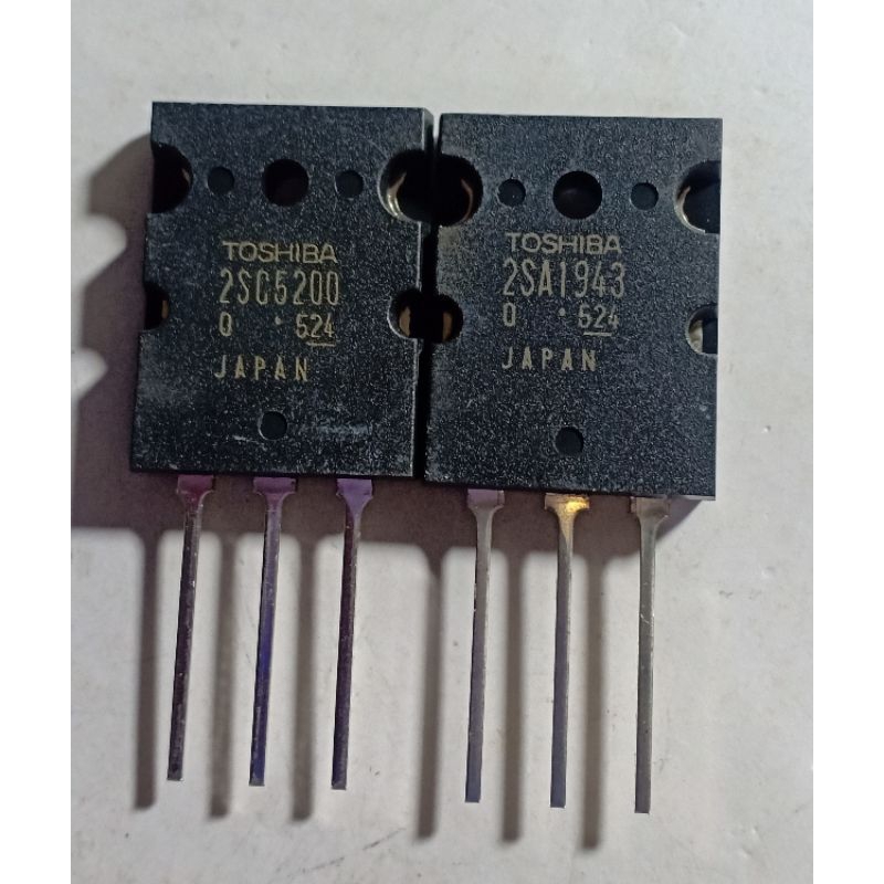 transistor final toshiba c5200/a1943(lot 524)