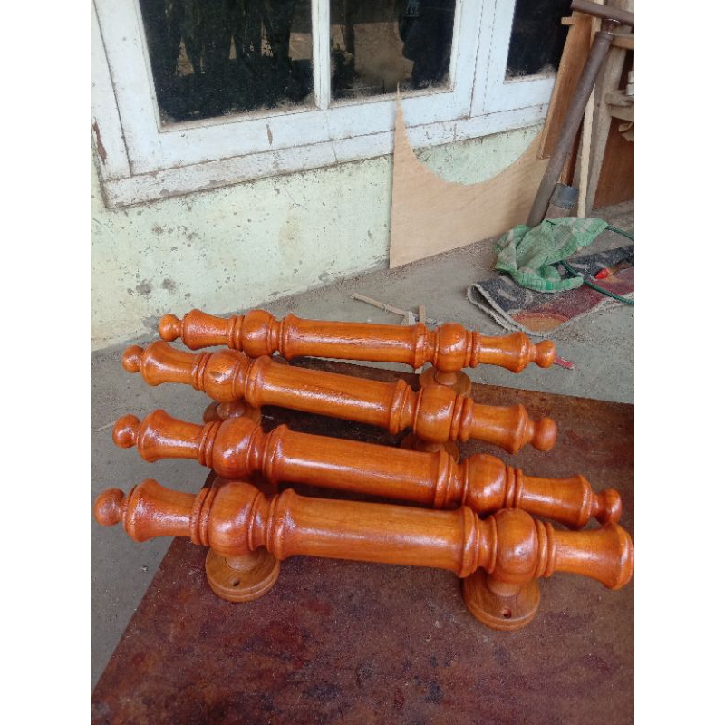 handle pintu kayu jati tarikan pintu