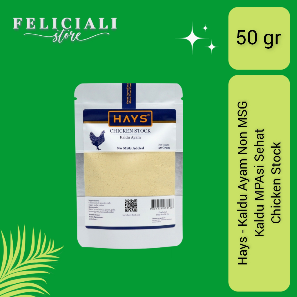 

Kaldu Ayam Non MSG - Kaldu Ayam Sehat - Kaldu MPASI - 50 gr