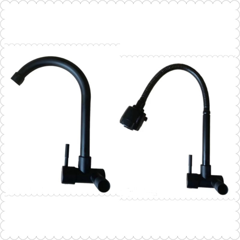 Kran Cuci Piring /Kran Dapur warna Hitam