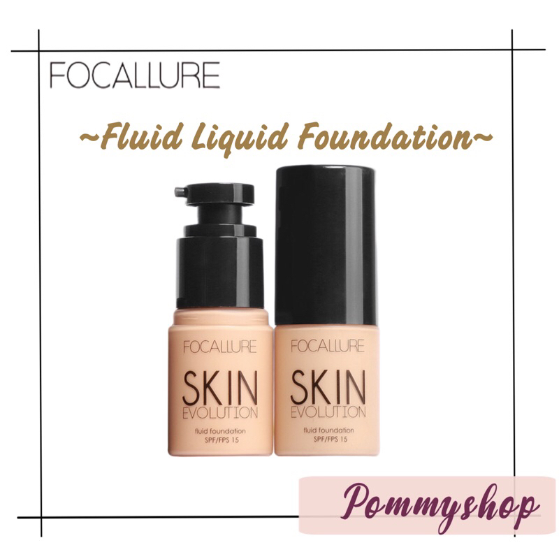 Focallure Fluid Liquid Foundation BB Cream Face Base Makeup