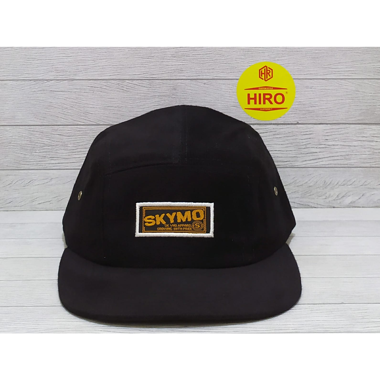 Topi Distro Skymo Model Hip-Hop Original New Model/Topi Distro Lima panel/Topi Distro Keren