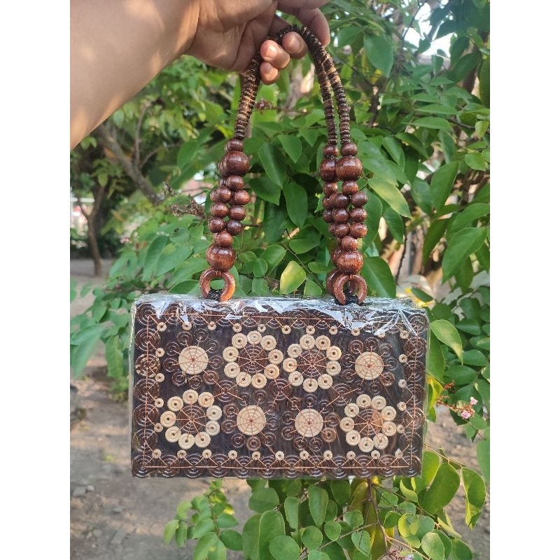 TAS JINJING WANITA AESTHETIC TALI BATOK TALI OTOK SIZE M