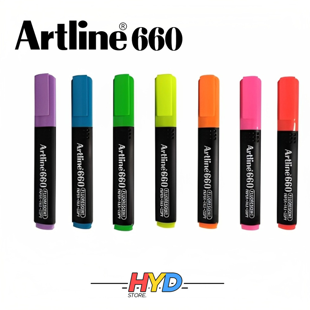 

Stabilo/Artline EK-660 Highlighter Stabilo Murah Berkualitas Jual Satuan