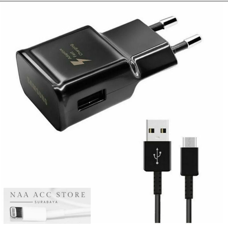 [ GARANSI ] Charger samsung original S8 S9 Note 8 A50 A32 A30 A70 A20 M10 M20 M30 C9 A03S A7 A5 A8 A9 A6 A11 Fastcharging Type C