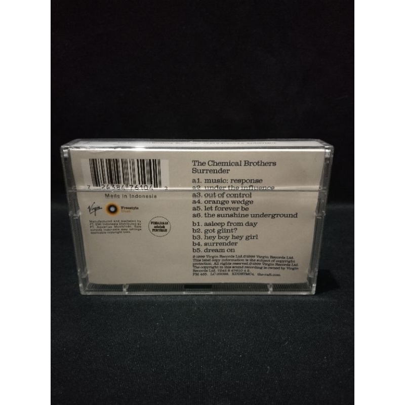 kaset The Chemical Brothers album Surrender