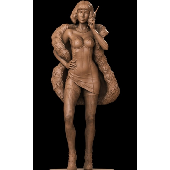 Miniature Figure CRUELLA Emma Stone 1/64 HO diorama diecast