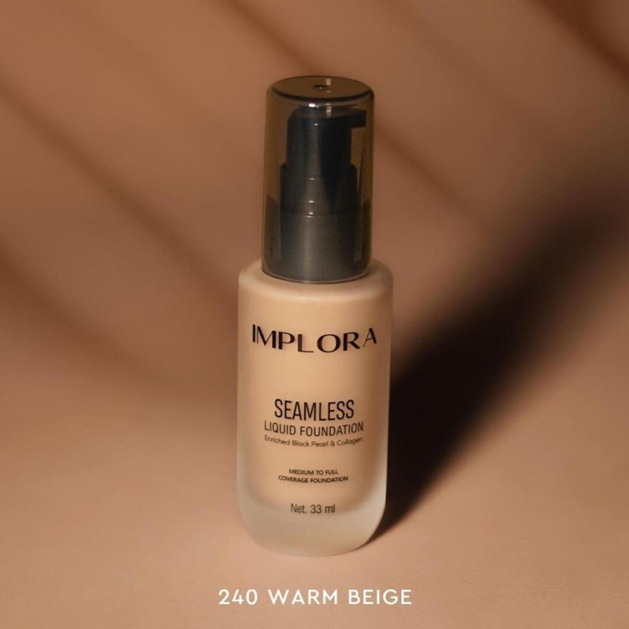 MFI - IMPLORA Seamless Liquid Foundation | Netto 33mL