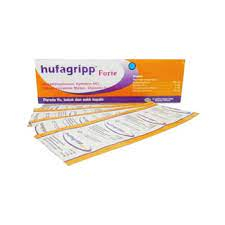 apotek jaya Hufagrip Forte STRIP isi 10 Tablet / medicine for colds, colds, fever, headaches, flu /o