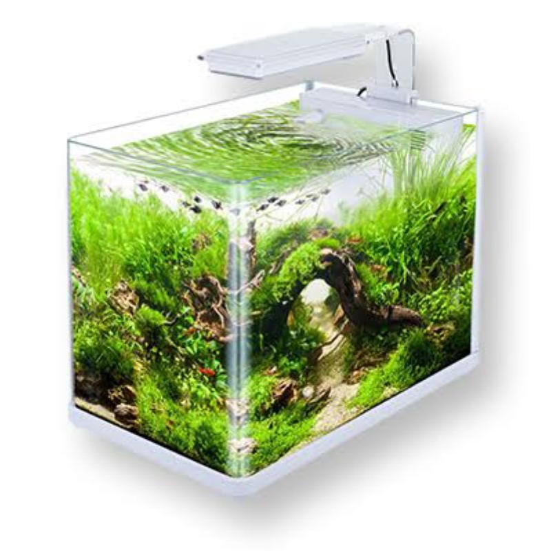 SOBO Aquarium CR 400F Kaca Bending Komplit Set (include lampu dan filter)