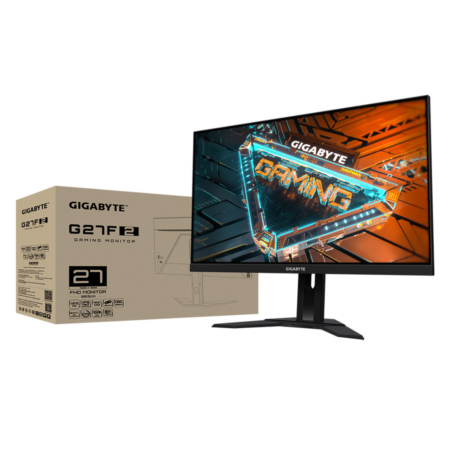 Monitor Gigabyte 27&quot; G27F2 LED IPS 1080p 165Hz 180Hz HDMI DP G27F 2