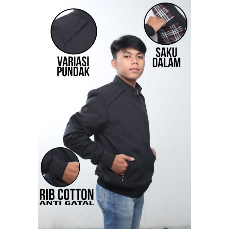 JAKET PRIA BOMBER KASUAL AESTHETIC ORIGINAL PREMIUM