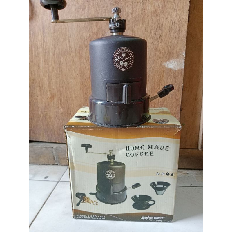 Star Cam Destec Manual Coffee Grinder Mesin Giling Kopi Manual (second) bekas pakai sendiri