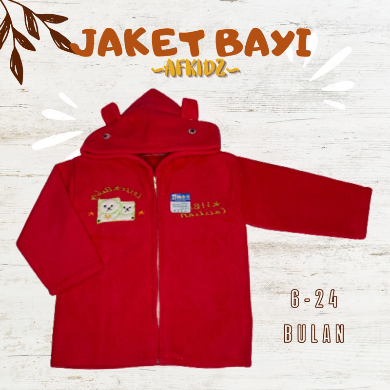 JAKET BAYI BALITA JAKET BULU