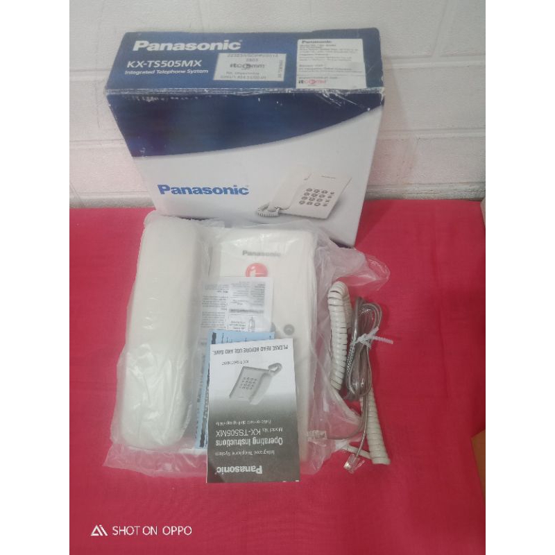 Telepon Rumah Dan Kantor Panasonic KX-TS505 BARU