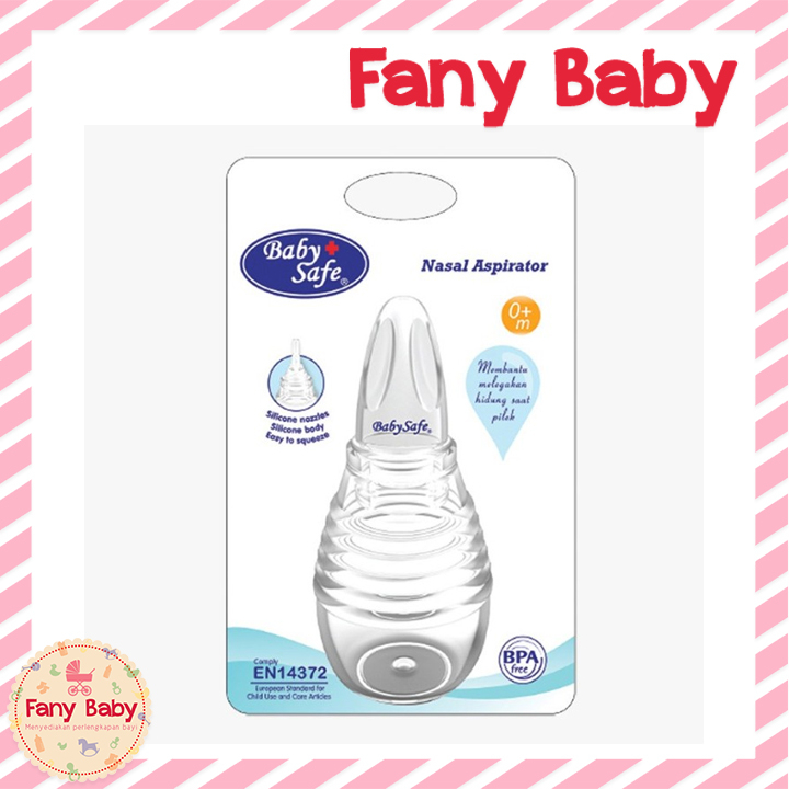 BABY SAFE SILICONE NASAL ASPIRATOR / NAS01